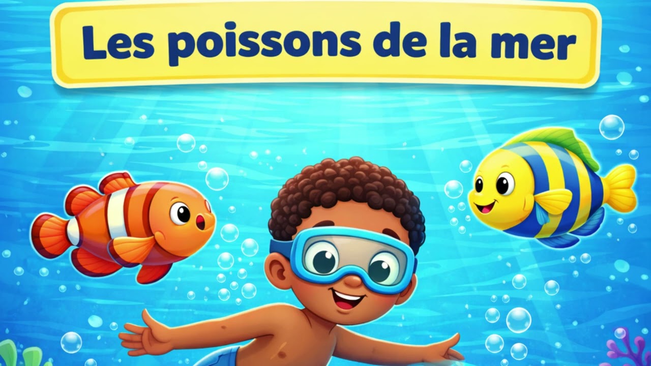 Les poissons de la mer