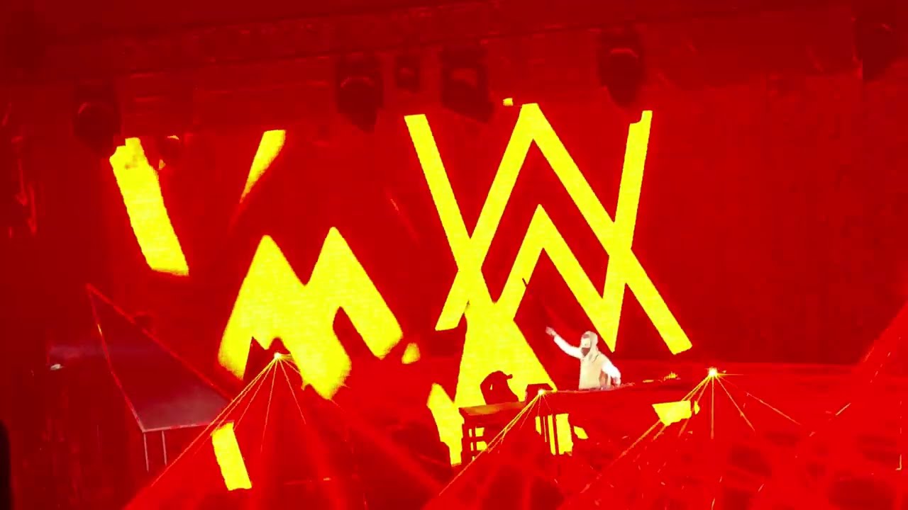 Faded - Alan Walker The Walkerworld Tour Prague Karlín 15.3.2025