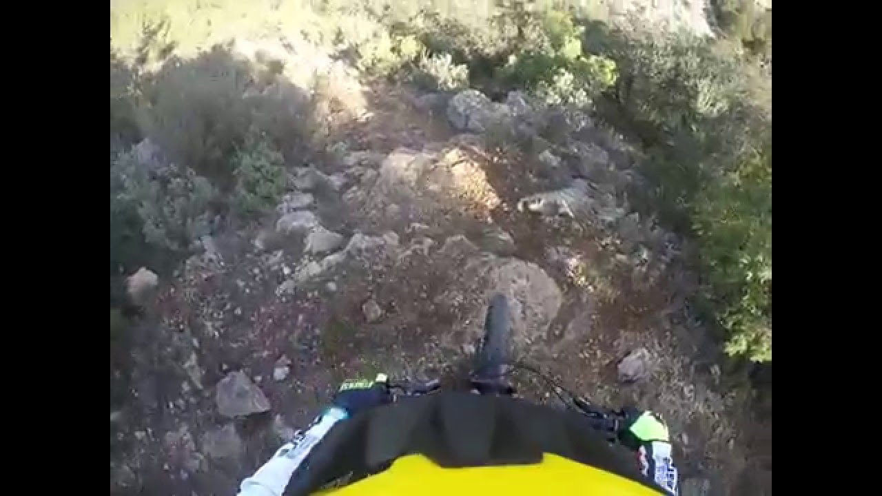 Catedral de l'aigua (Cota 705 - Ctra. Gandesa-Pinell de Brai) commen&ccedil;al am v4  ENDURO