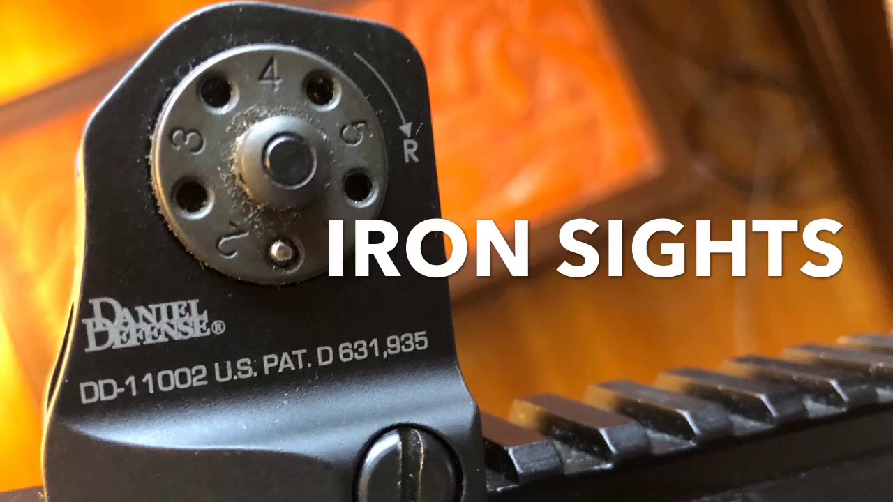 Прицельные приспособления Daniel Defense Iron Sights: почему я их люблю!
