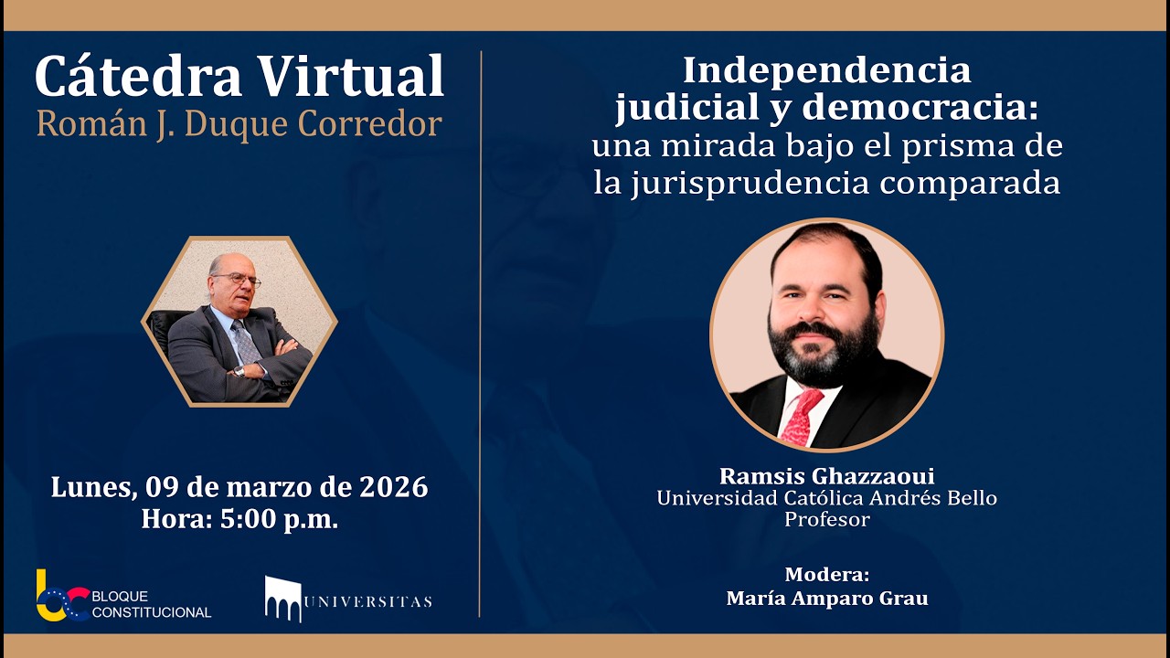 Independencia judicial y democracia: una mirada bajo el prisma de la jurisprudencia comparada