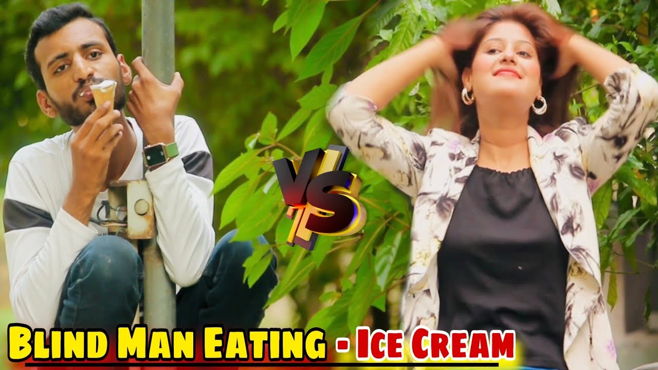 Blind Man Eating Ice Cream Prank With Twist 🤪 | Pakistani pranks | new prank |@showpranks