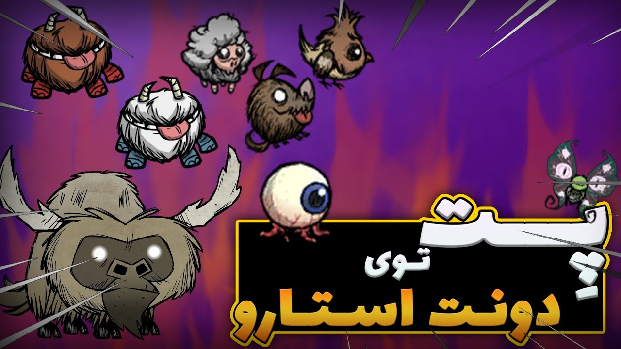 پت یا کریترز توی دونت استارو || Pets dont starve together