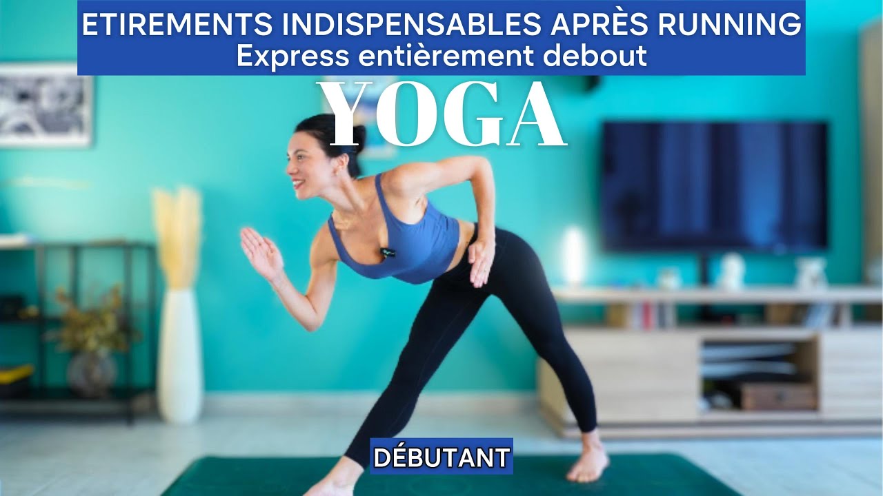 🏃Les étirements indispensables après running | Yoga express entièrement debout