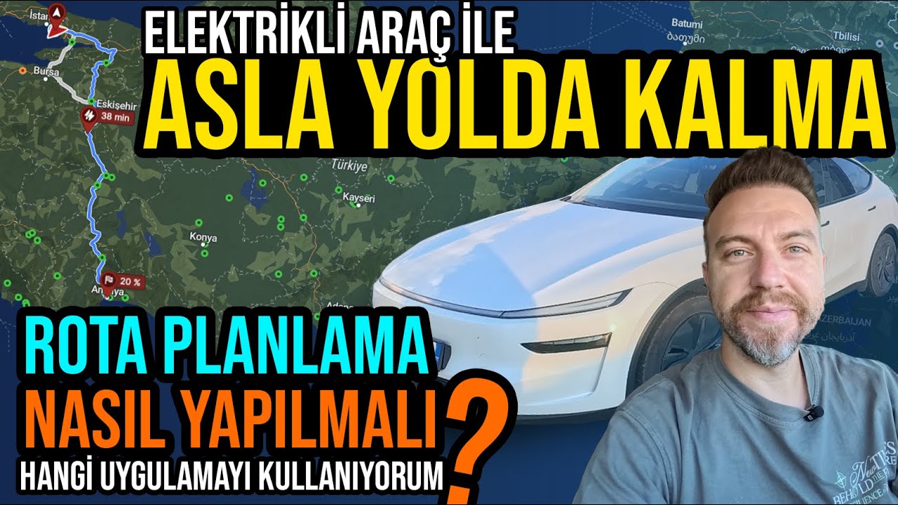 Menzil Kaygısına Son! | ABRP ile Uzun Yol Elektrikli Araç Rota Planlama