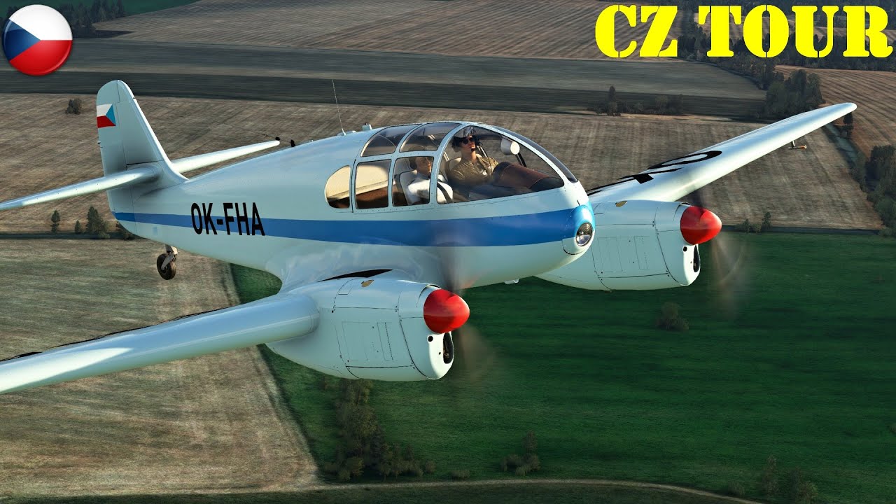 CZ TOUR │ Aero Vodochody Ae-45 ✈ Hořice – Škudly Přelouč │ LKHC/30 – LKSKUD/25