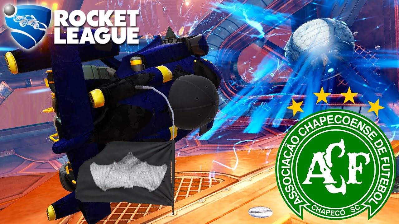 ROCKET LEAGUE: DEDICADO AO CHAPECOENSE... #FORÇACHAPE