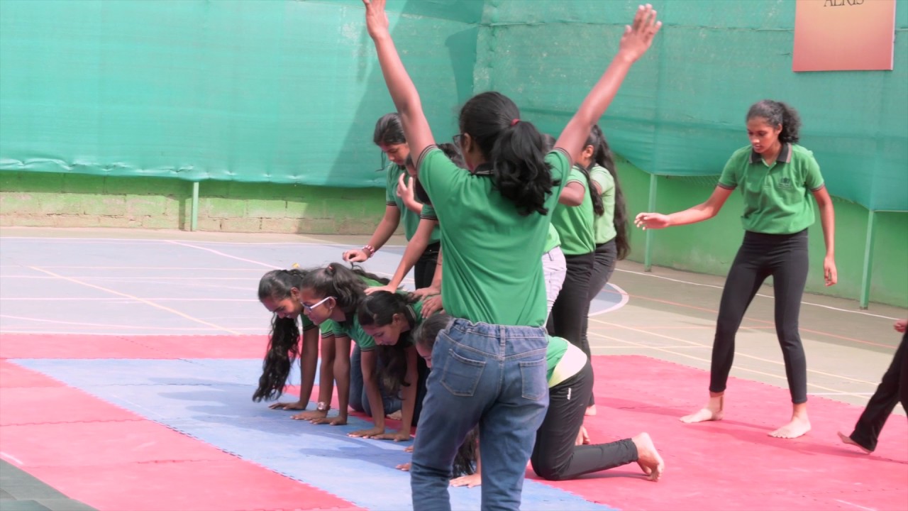 Gymnastics Demo - Sports Day 2016-17