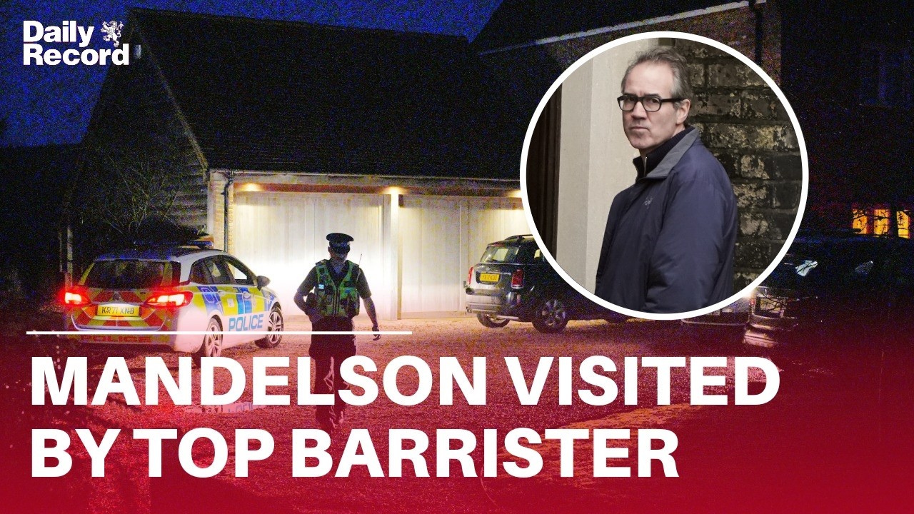 Top barrister visits Peter Mandelson as Met Police say investigation is 'complex'