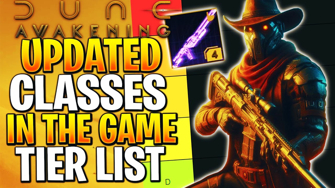 Dune Awakening Class Tier List UPDATED! Most OP CLASSES AFTER UPDATE?
