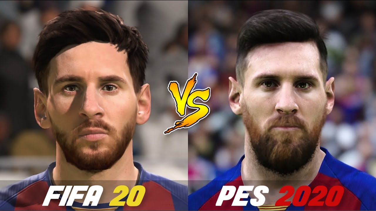 FIFA 20 против PES 2020 | Все известные игроки | Сравнение игрового процесса