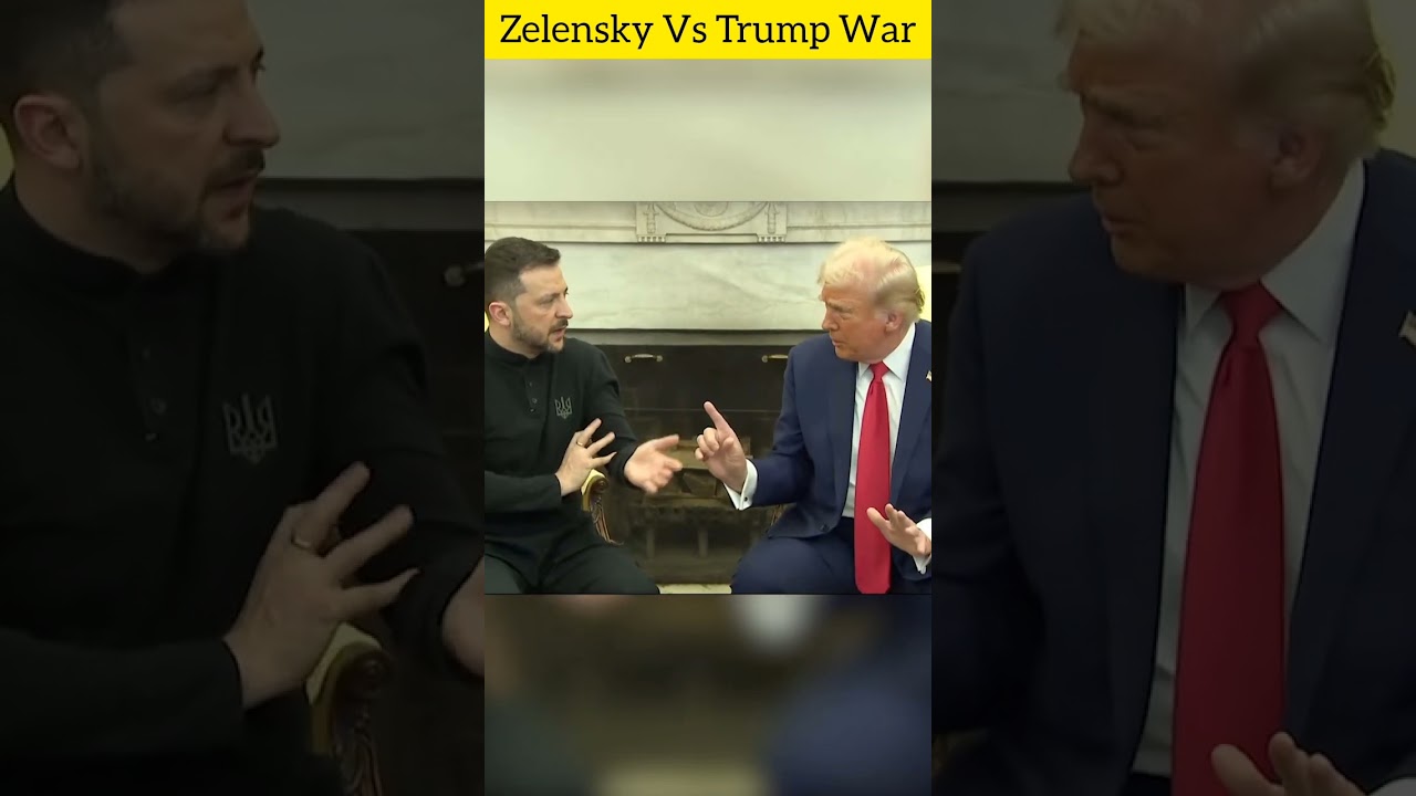 Zelensky Vs Trump War | #internationalnews #shorts #trump #zelensky