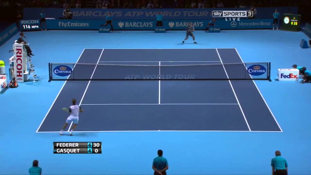 Gasquet Greatest Backhands 9 HD
