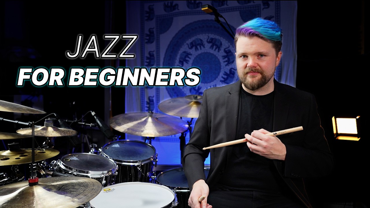 Jazz Drumming For Beginners | Drum Lesson - That Swedish Drummer