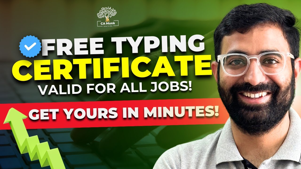 FREE Typing Speed Certificate! (Check Now)