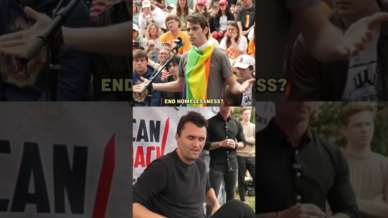 Charlie Kirk Has the Solution to Homelessness!