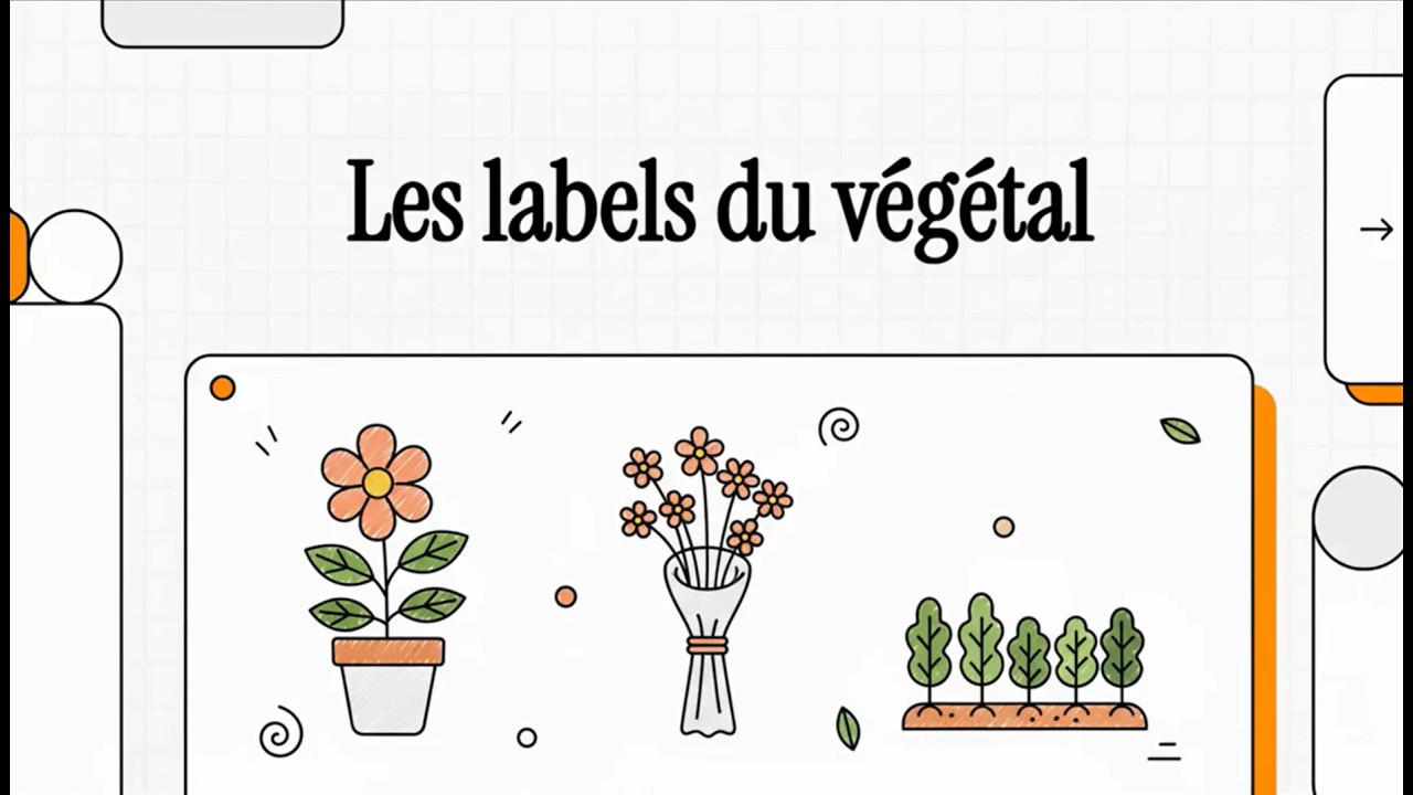 Les labels du végétal