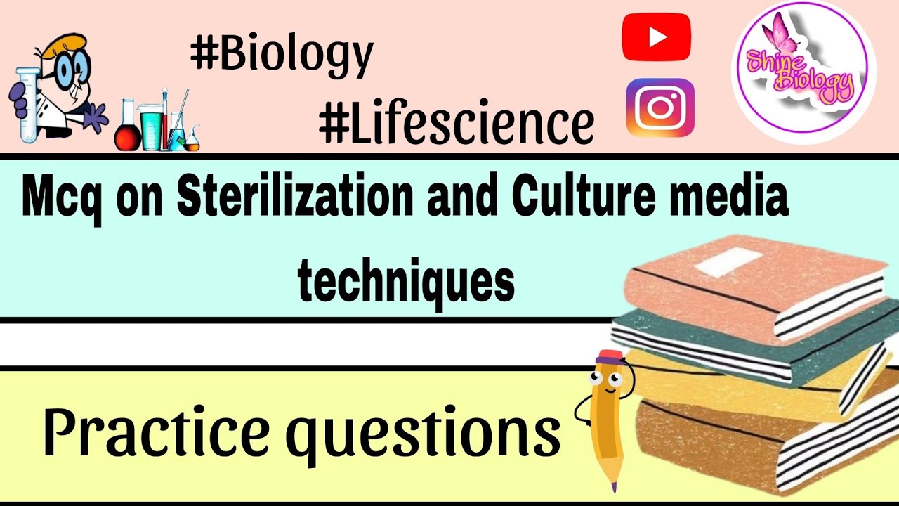 Mcq on Sterilization and Culture media techniques|| Microbiology mcq#lifescience
