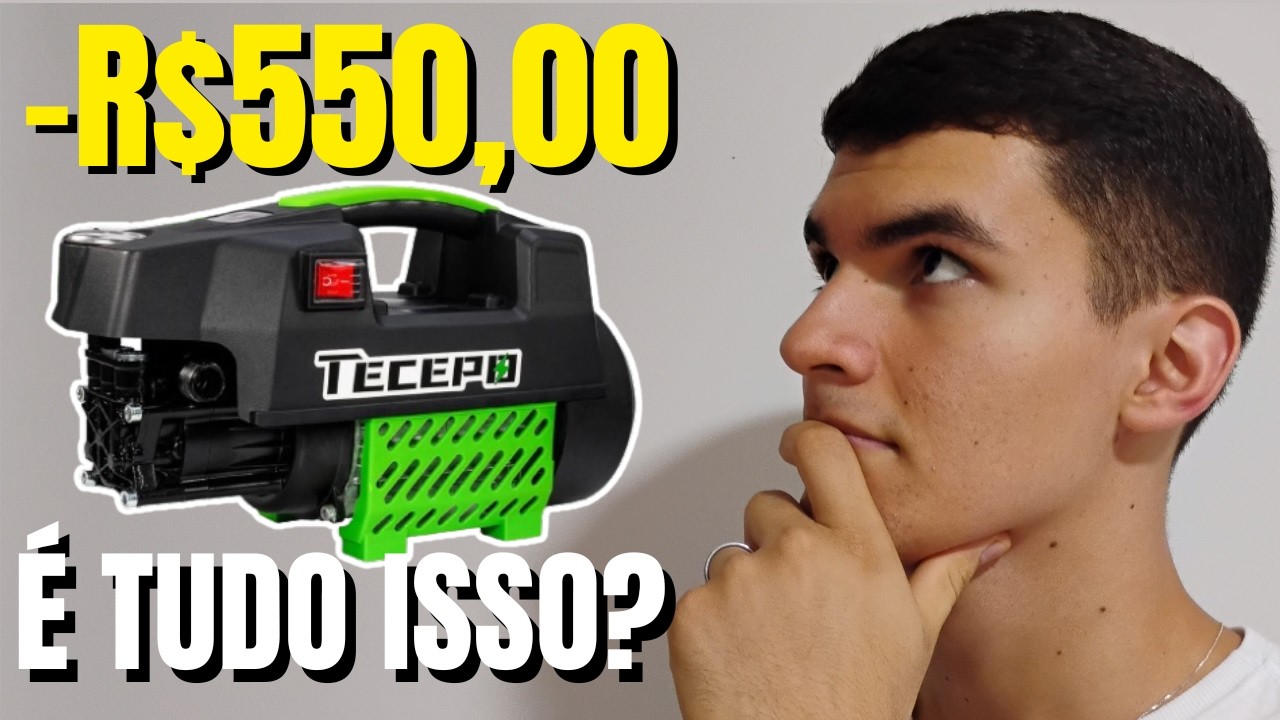 Lavadora de Alta Press&atilde;o TECEPO | Vale a Pena? Lavadora TECEPO &Eacute; boa? | An&aacute;lise Completa