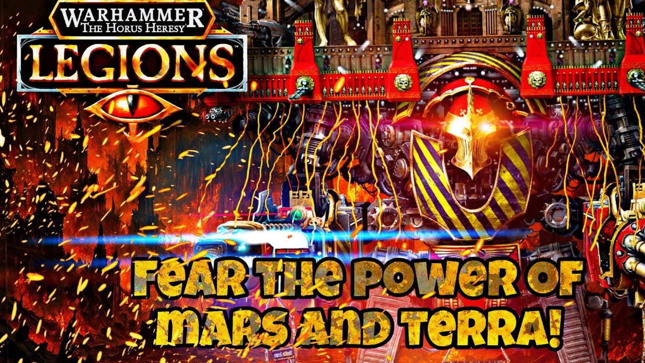 The awakening of a titan&bull;|&bull; magnificum Incendius deck&bull;|&bull; Horus heresy legions TCG 