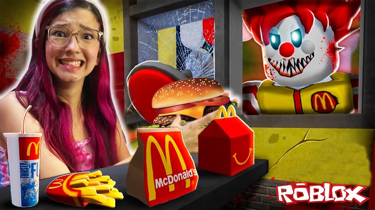 Roblox - ESCAPE do RESTAURANTE MAIS ASSUSTADOR do ROBLOX (Escape Ronald's Diner!) | Luluca Games