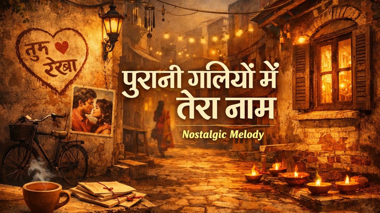 Purani Galliyon Mein Tera Naam | Heart Touching Love Song | Old Song Feel