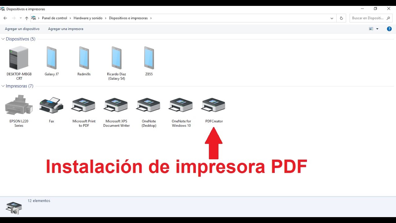 Como instalar impresora PDF de 2 maneras eficientes y f&aacute;ciles!