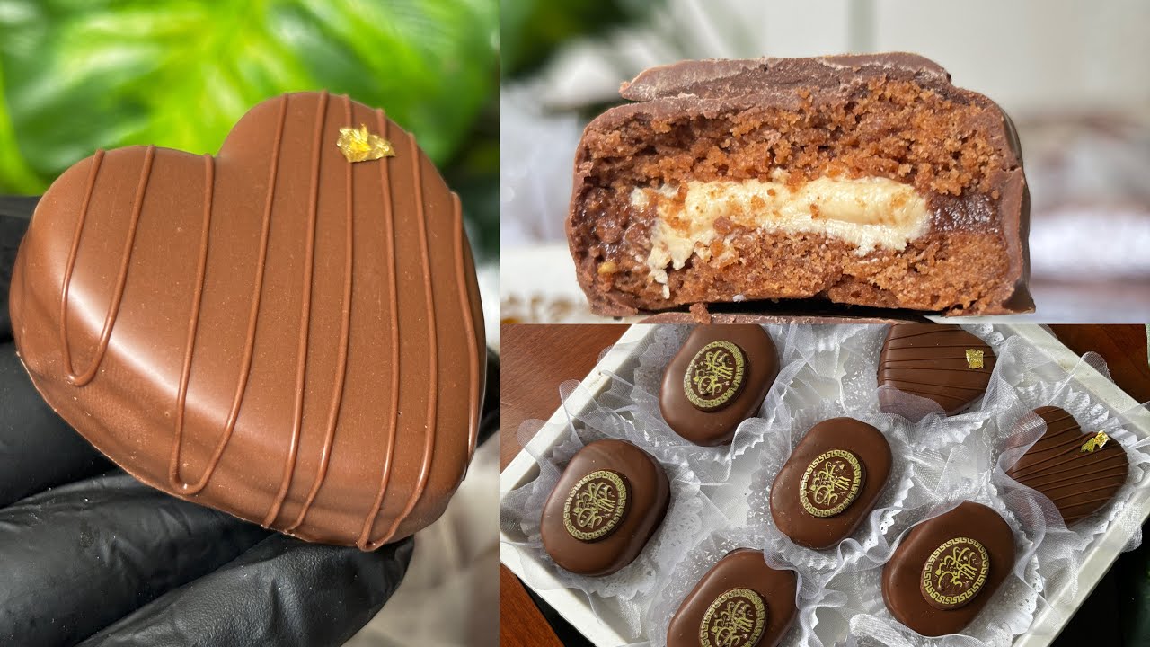 حلويات العيد 2026/صابلي شوكولا 🇩🇿بتزيين سامپل وشباب😋والبنة روووعة