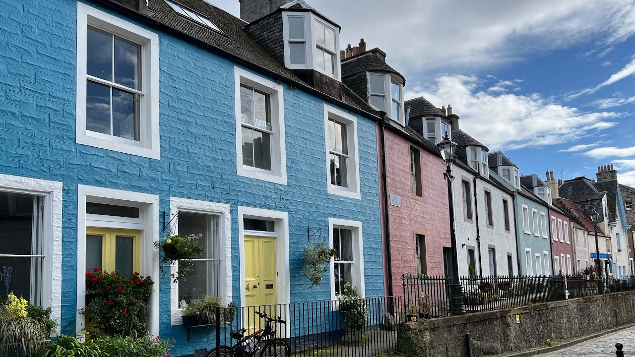 Picturesque Edinburgh Seaside | South Queensferry | 4K Walk