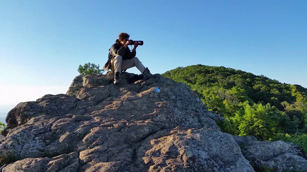 360&deg; View - Bearfence Mt. Trail Hike - Shenandoah National Park