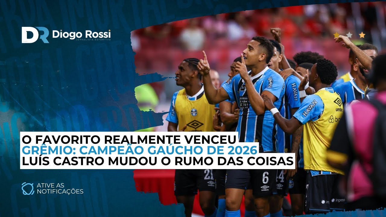 GR&Ecirc;MIO: O LEG&Iacute;TIMO CAMPE&Atilde;O GA&Uacute;CHO DE 2026! | O FAVORITO VENCEU | LU&Iacute;S CASTRO VENCEU