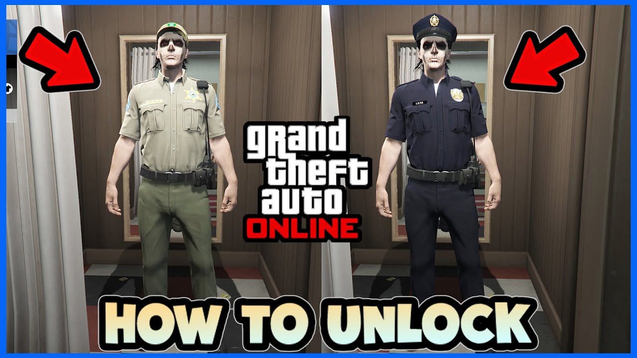 🚓 How to UNLOCK NEW Police Outfit & Park Ranger Outfit in GTA Online! (FREE!) 👮‍♂️🌲