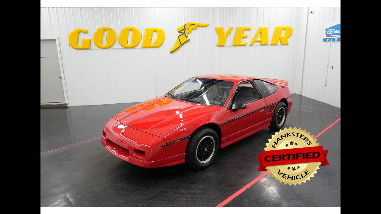 1988 PONTIAC FIERO GT