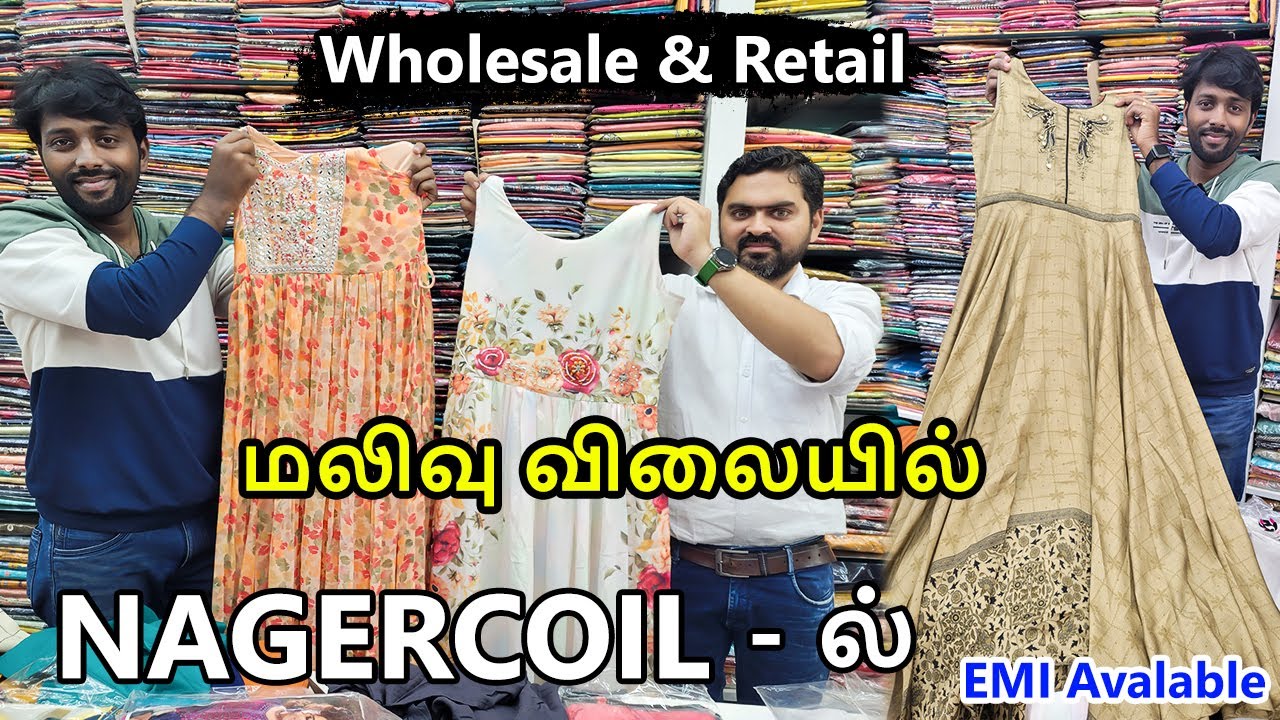 ரூ 500 க்கு 3 Tops | Wholesale & Retail Dress Shop in Nagercoil | கிறிஸ்துமஸ் Offer | Mr Ajin Vlogs