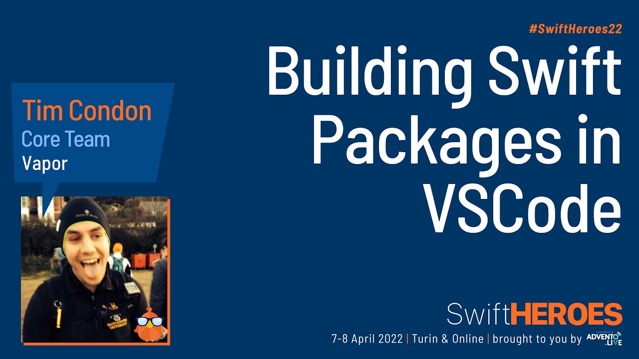 Building Swift Packages in VSCode - Tim Condon - Swift Heroes 2022