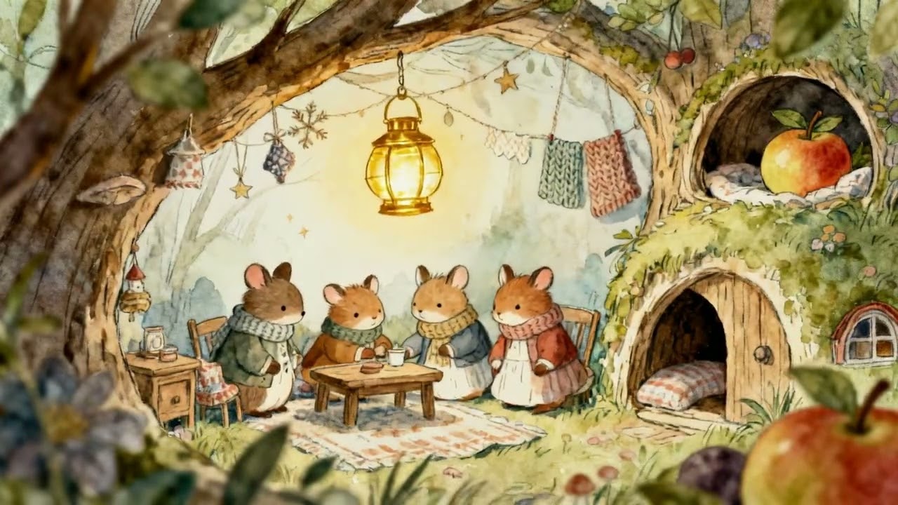 Whispering Woodland Friends | Cozy Storybook Music for a Gentle Escape
