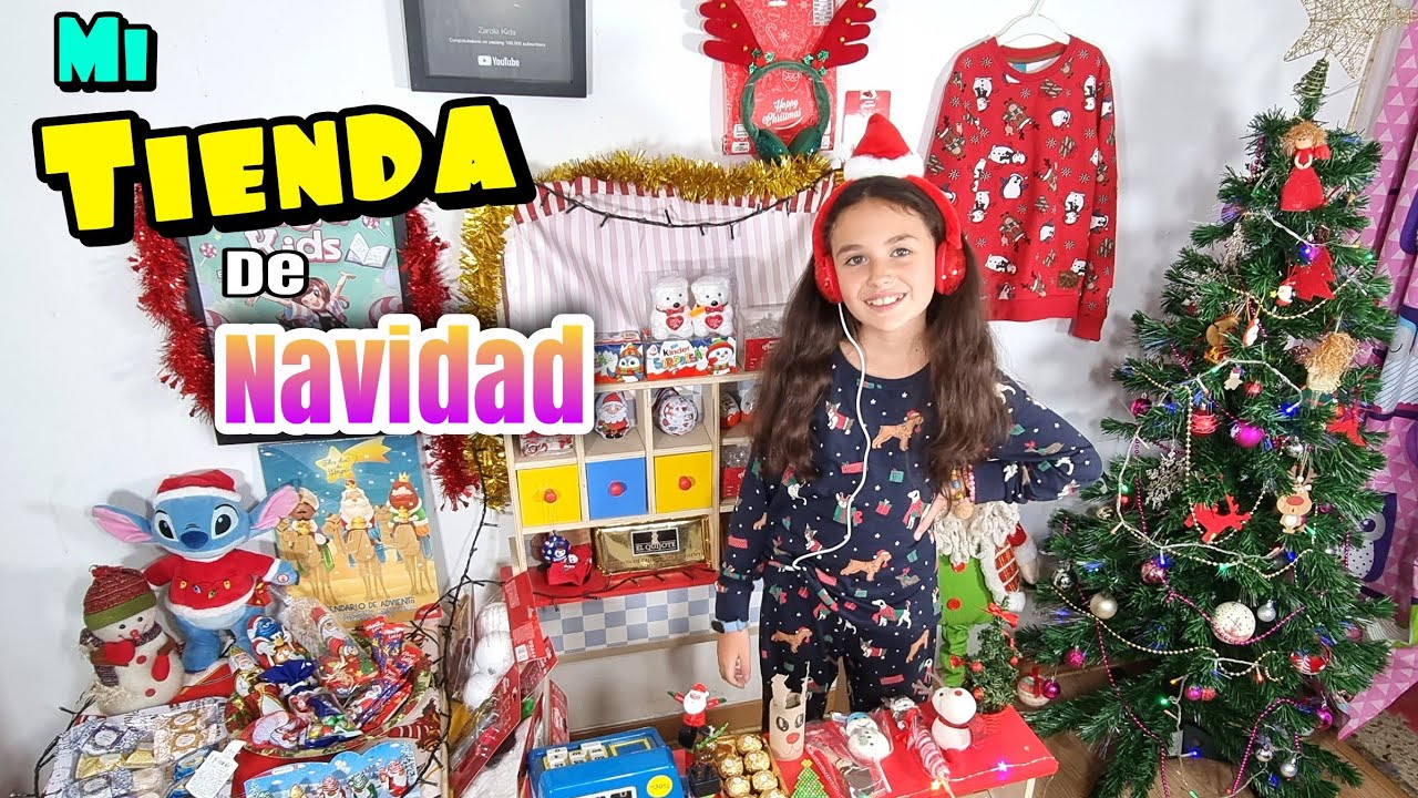MI NUEVA SUPERTIENDA de NAVIDAD!!! La mas chula de todas las tiendas