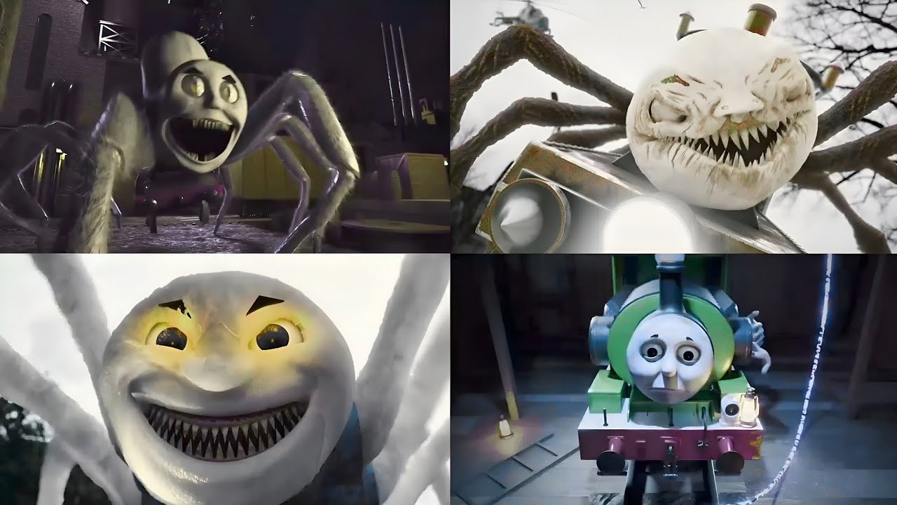 THOMAS TRAIN MONSTER 🚂 🆚 CURSED THOMAS MONSTER 🤖 🆚 CHOO CHOO CHARLES MONSTER ❄️TILES HOP7