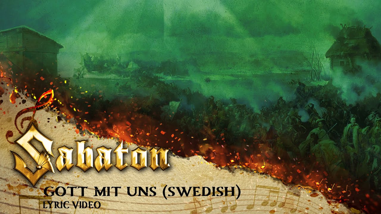 SABATON - Gott Mit Uns - Swedish (Official Lyric Video)