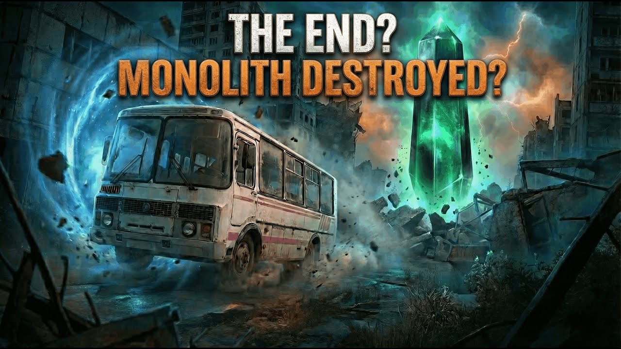 We Destroyed the Monolith and Escaped the Zone | True Ending | S.T.A.L.K.E.R. Story 4