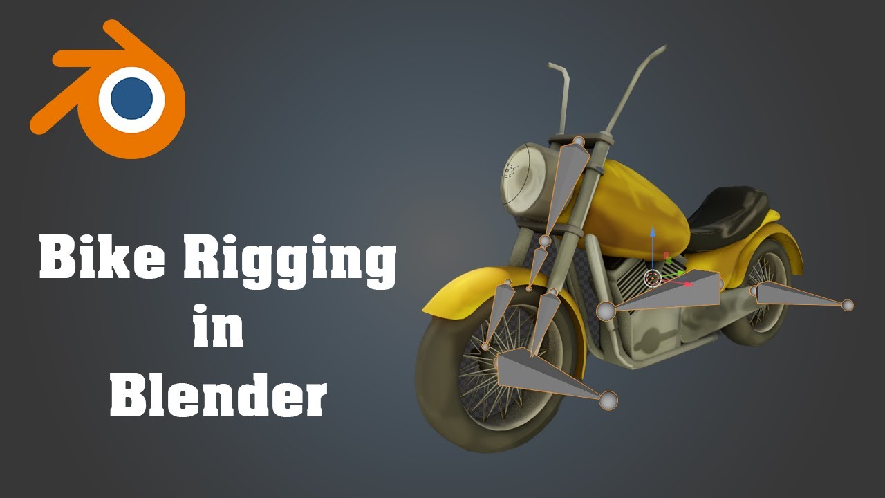 Bike Rigging in Blender | Blender in tamil | LMWS