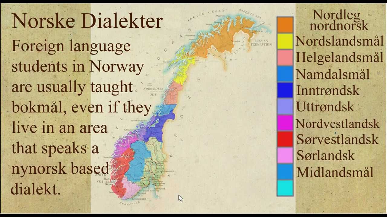 Norwegian Dialects Explained / Norske Dialekter