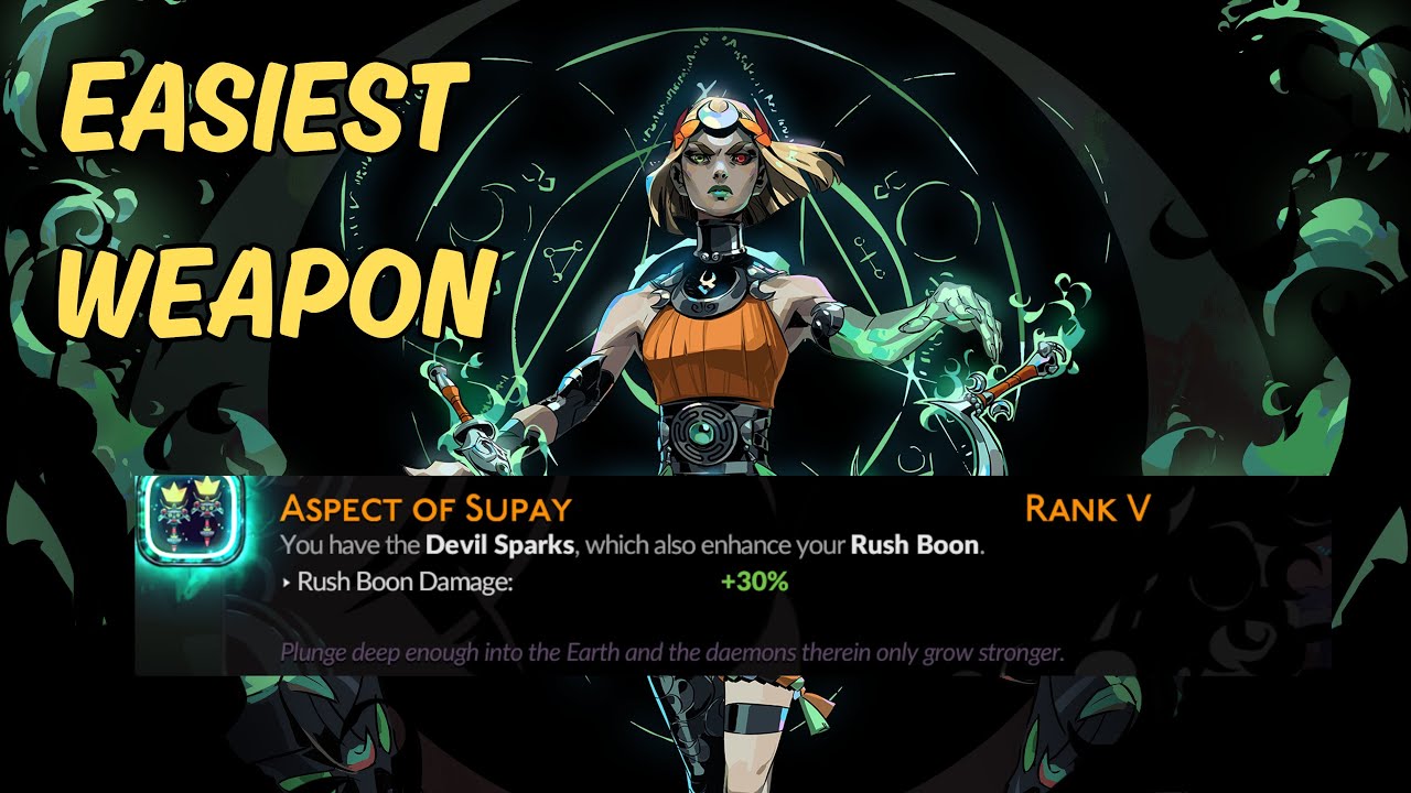 This is why ASPECT OF SUPAY is the EASIEST WEAPON | Hades 2