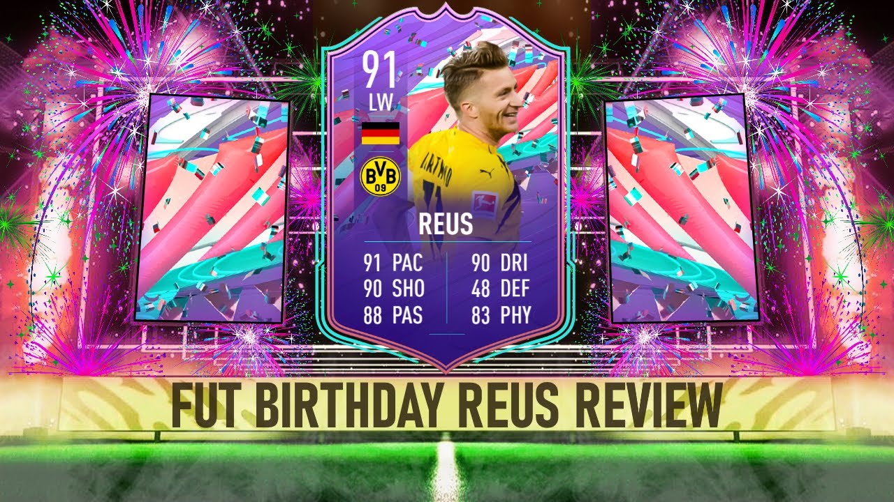 FIFA 21 FUT BIRTHDAY REUS (91) PLAYER REVIEW