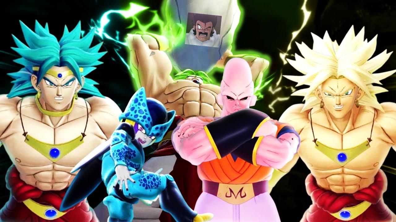 Z Broly, Cell Jrs, and Buuhan all cutscenes l Dragon Ball: The Breakers