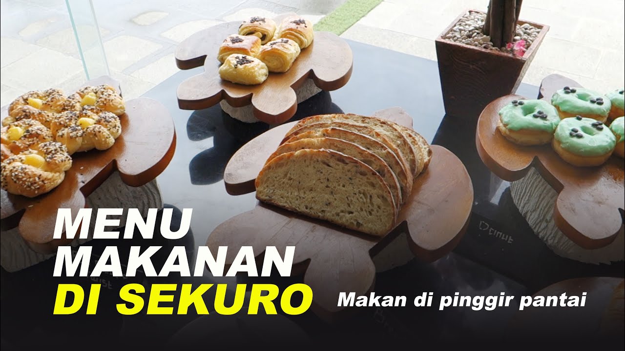 MENU MAKANAN DI SEKURO VILLAGE BEACH RESORT JEPARA