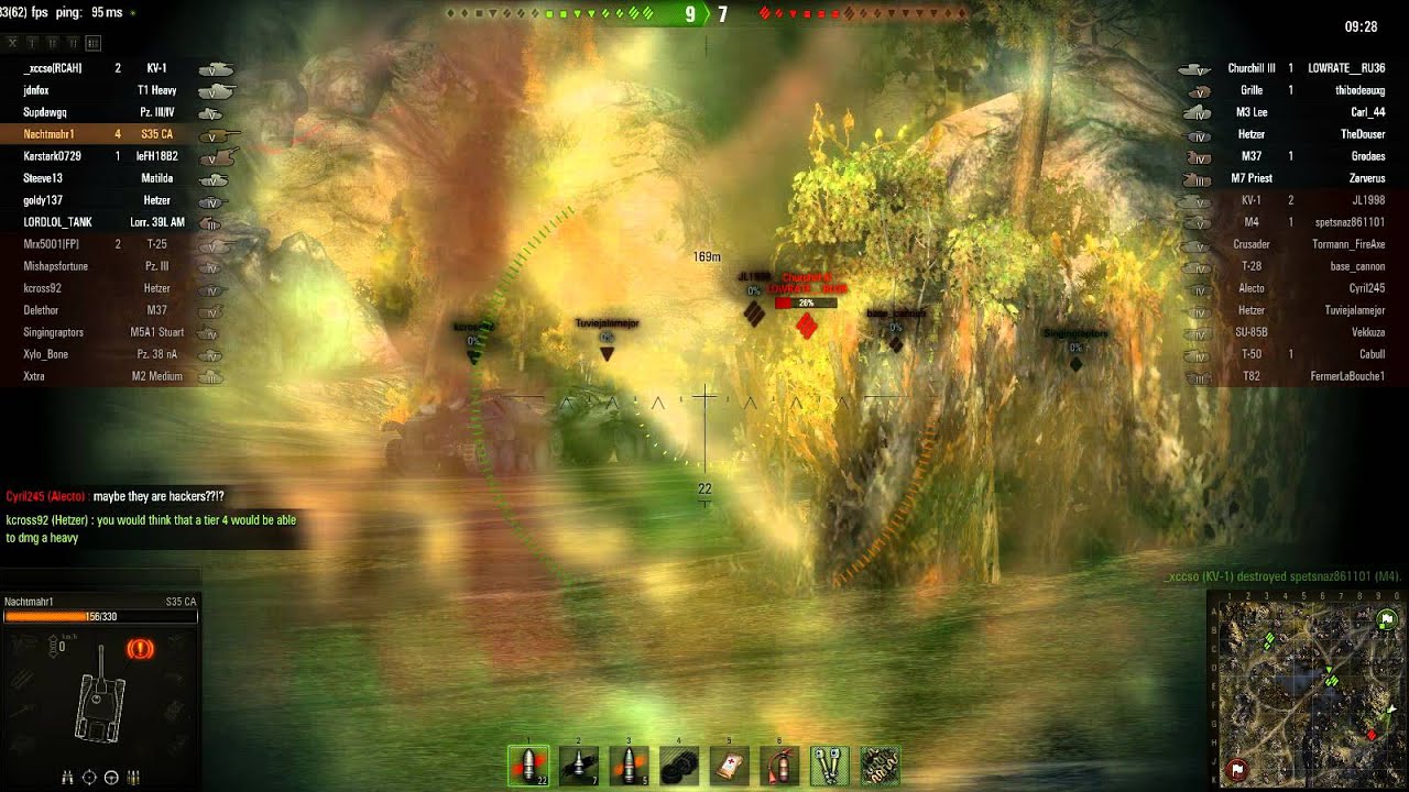 S35-CA French Tier 5 Tank Destroyer - Waking Nightmare - The Compensator