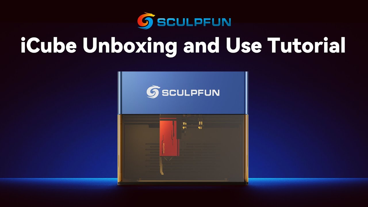 Installation for Sculpfun iCube Series 3W 5W 10W｜Step by Step｜Installation Tutorial｜Sculpfun Laser