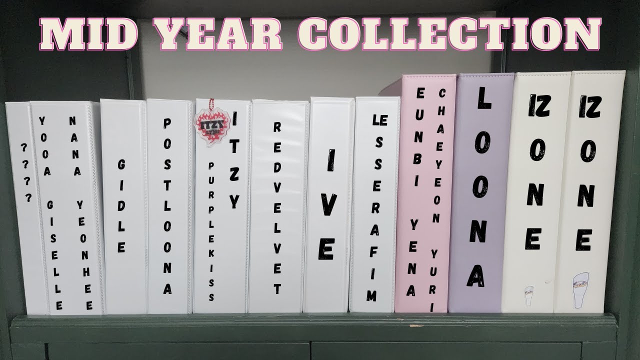 MidYear Photocard Collection Update| IZOne, RV, GIdle, LOONA, IVE, LSFM, etc...