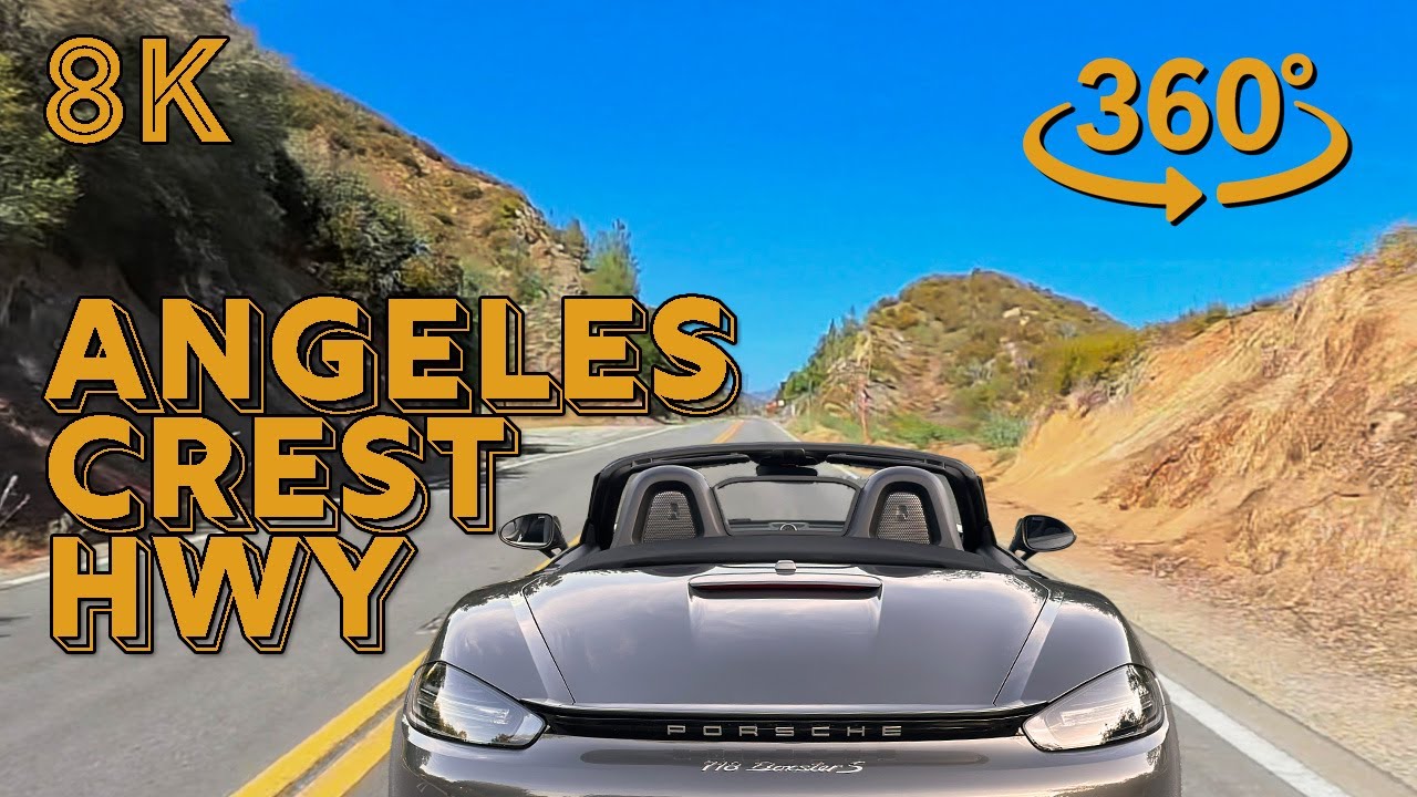 Angeles Crest Highway in a Porsche Boxster S | Top-Down to Newcomb’s Ranch